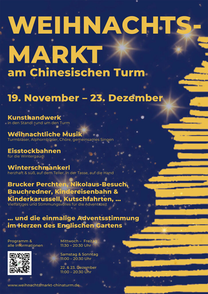 Weihnachtsmarkt am ChinesischeNnTurm